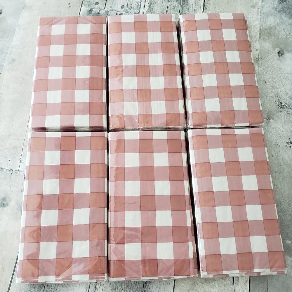 NWT – (Set of 6 pkgs) 16ct Paper Napkin per package